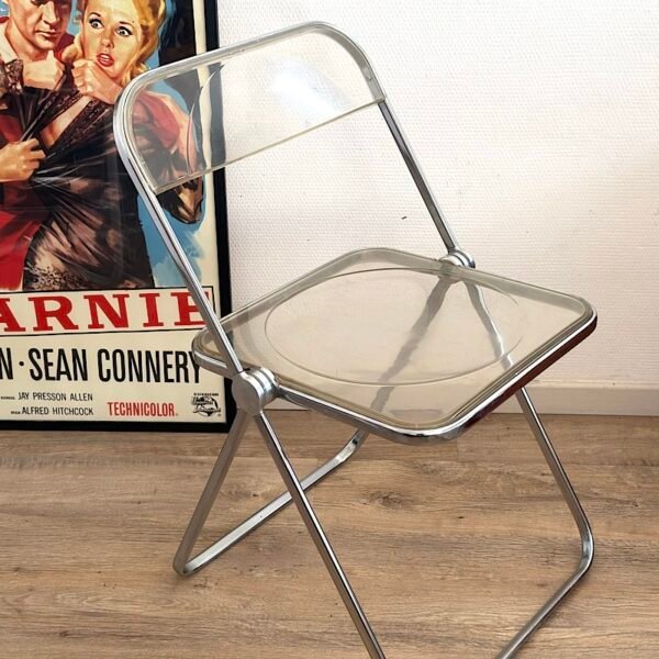 Chaise plia, Giancarlo Piretti pour Castelli