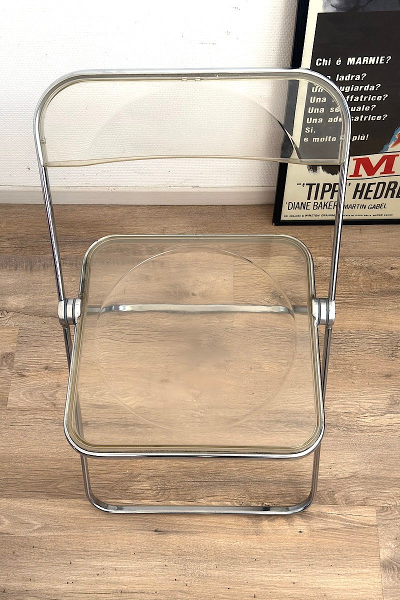 Chaise Plia Castelli, vue de dessus