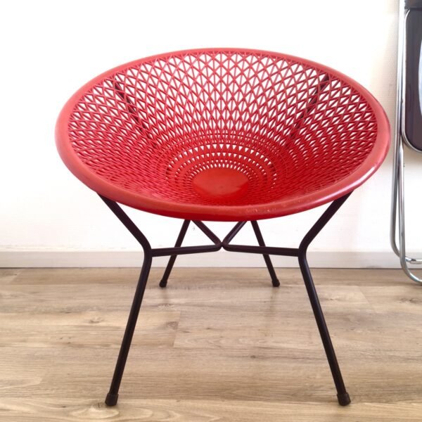 Fauteuil coquille Fantasia vintage