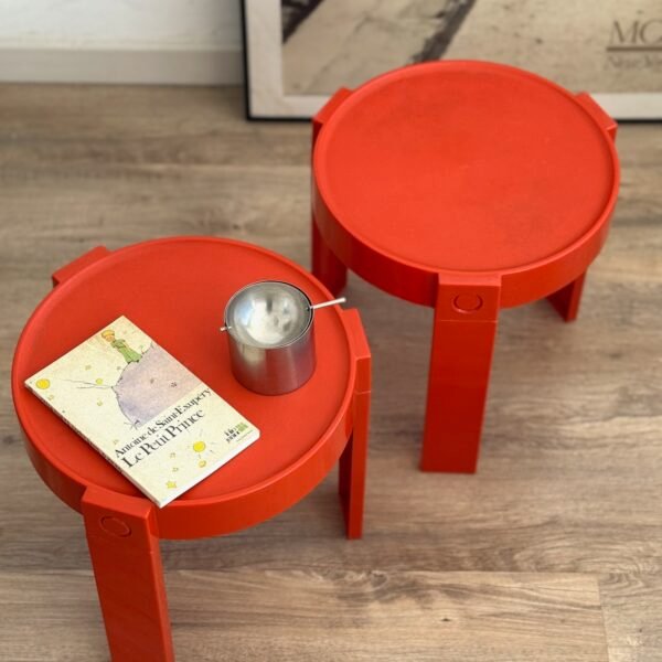 Tables d&rsquo;appoint Prisunic années 70