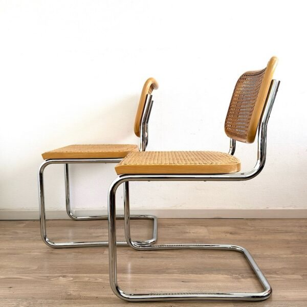 Chaises Breuer Cesca B32 édition Knoll