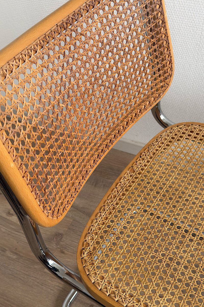 chaise Breuer B32, édition Knoll, vue dossier